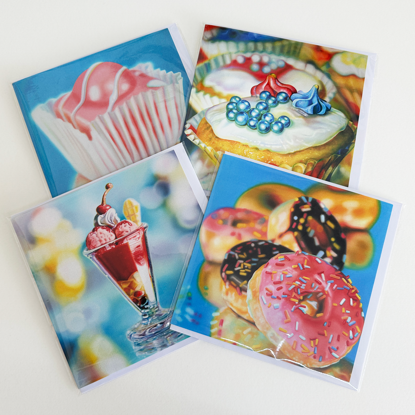 Sweet Treats Greetings Cards