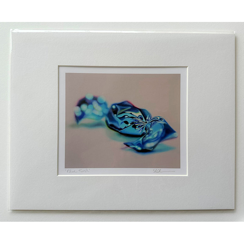 Blue Twist - Mini Print