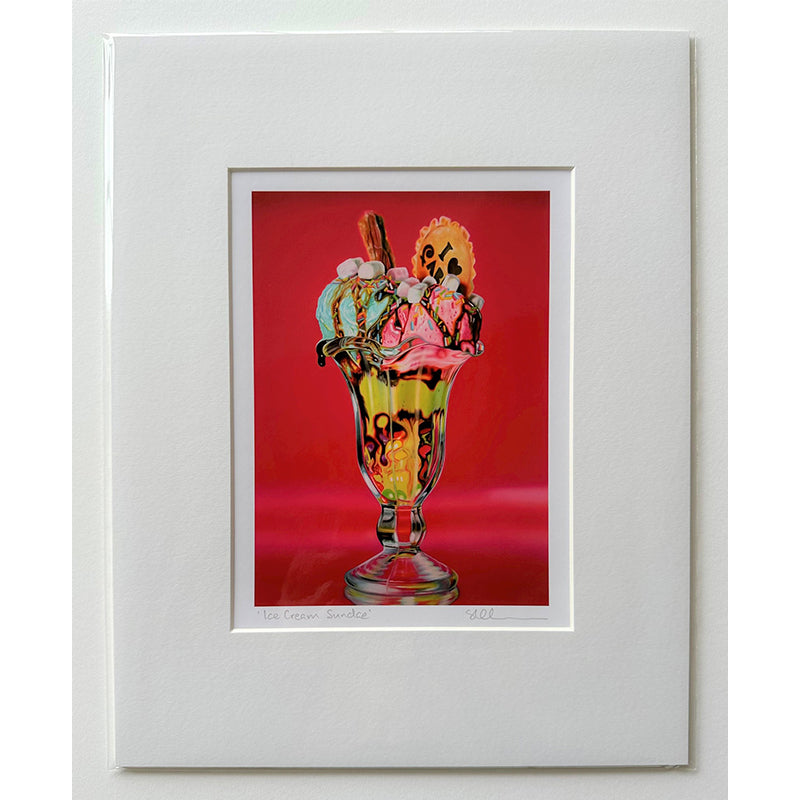 Ice Cream Sundae - Mini Print