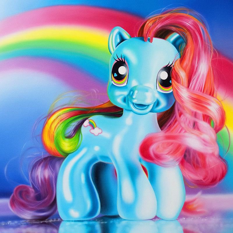 Rainbow Pony - Cushion