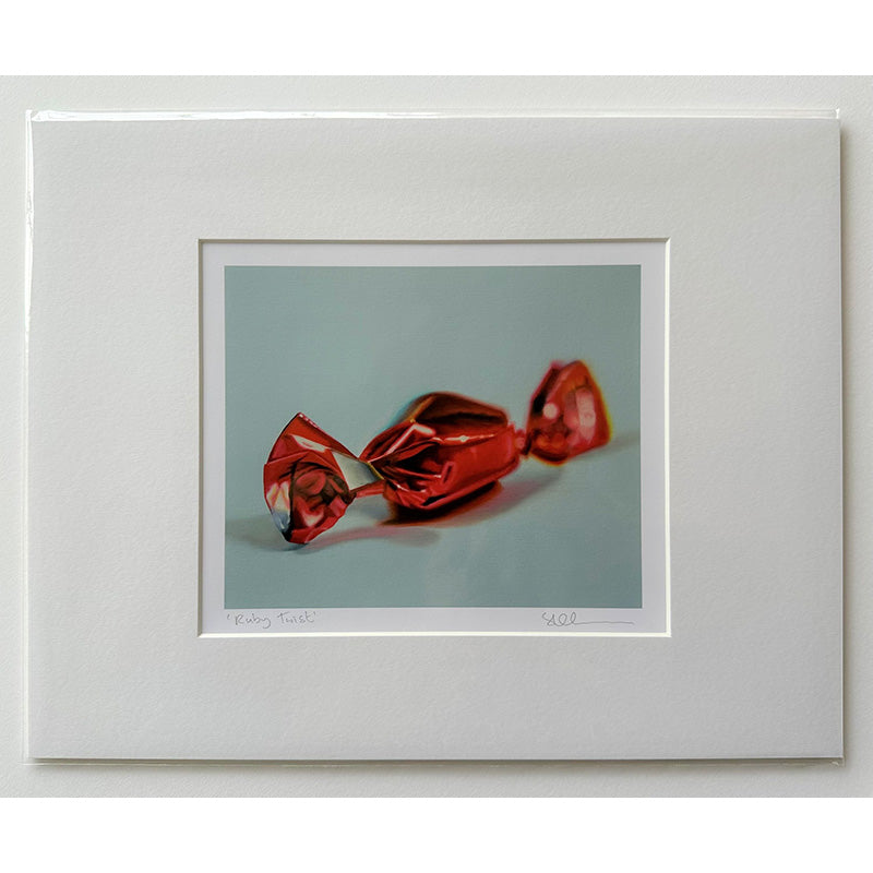 Ruby Twist - Mini Print