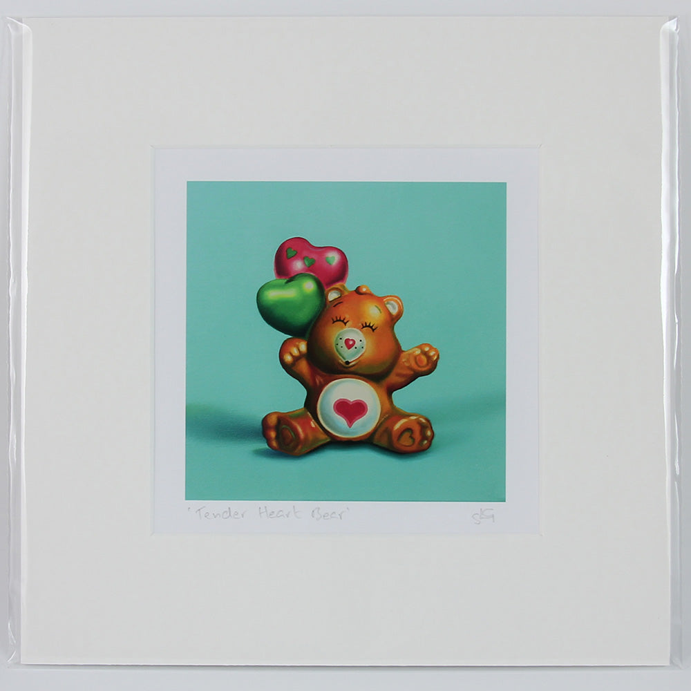 Tender Heart Bear - Super Mini Print