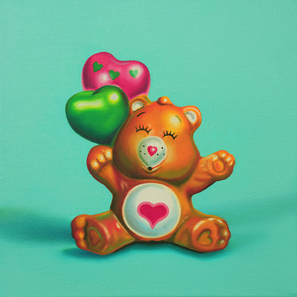 Tender Heart Bear - Super Mini Print
