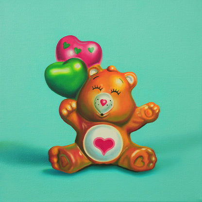 Tender Heart Bear - Super Mini Print