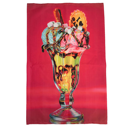 Ice Cream Sundae - Tea Towel