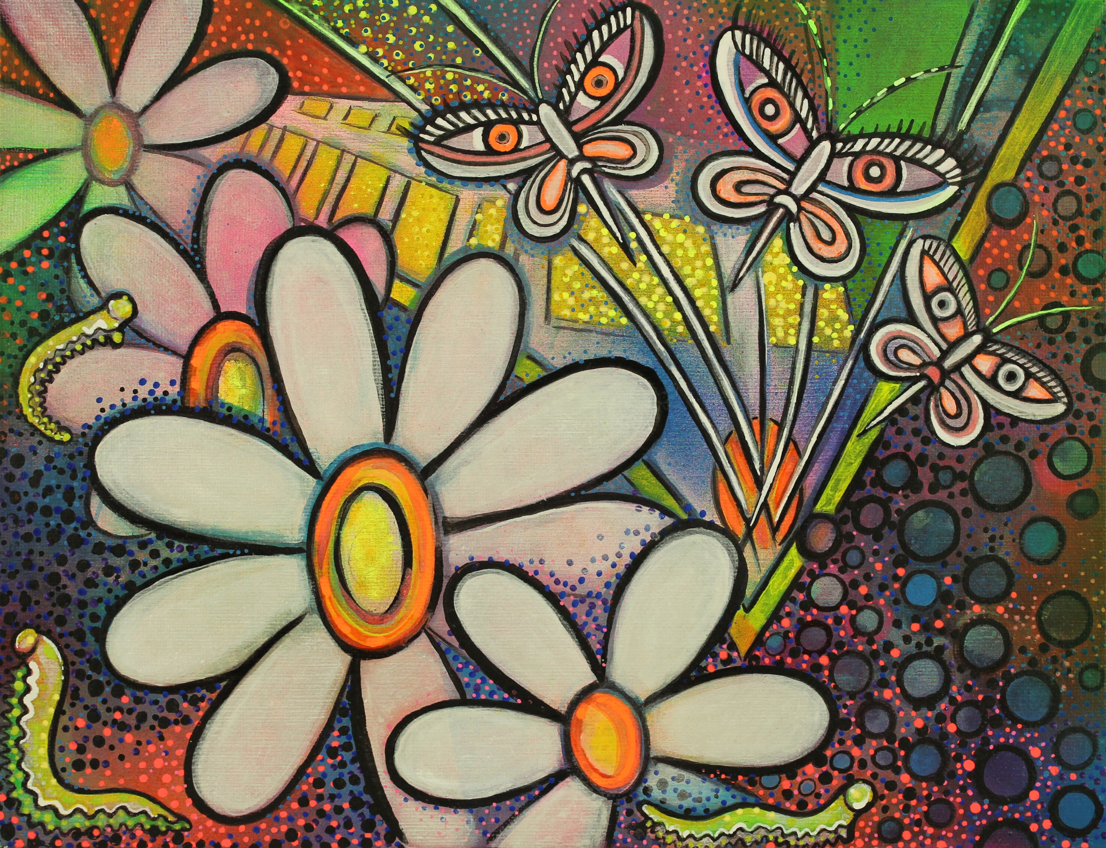 106 - Aine Corr - PSYCHEDELIC METAMORPHOSIS – Sarah Graham Art