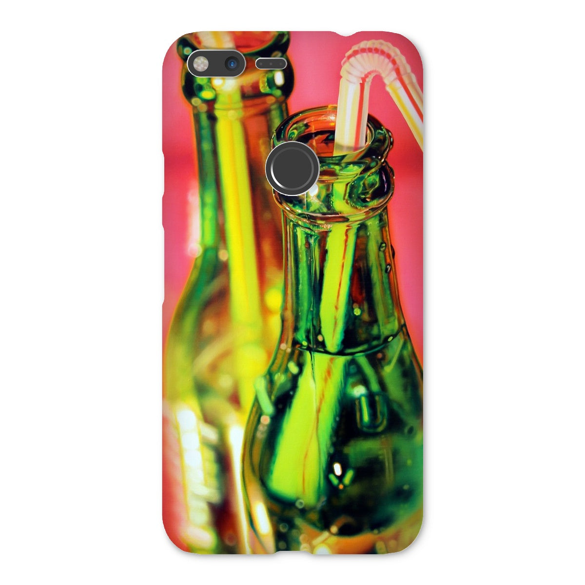 Two Green Bottles Snap Phone Case Sarah Graham Art